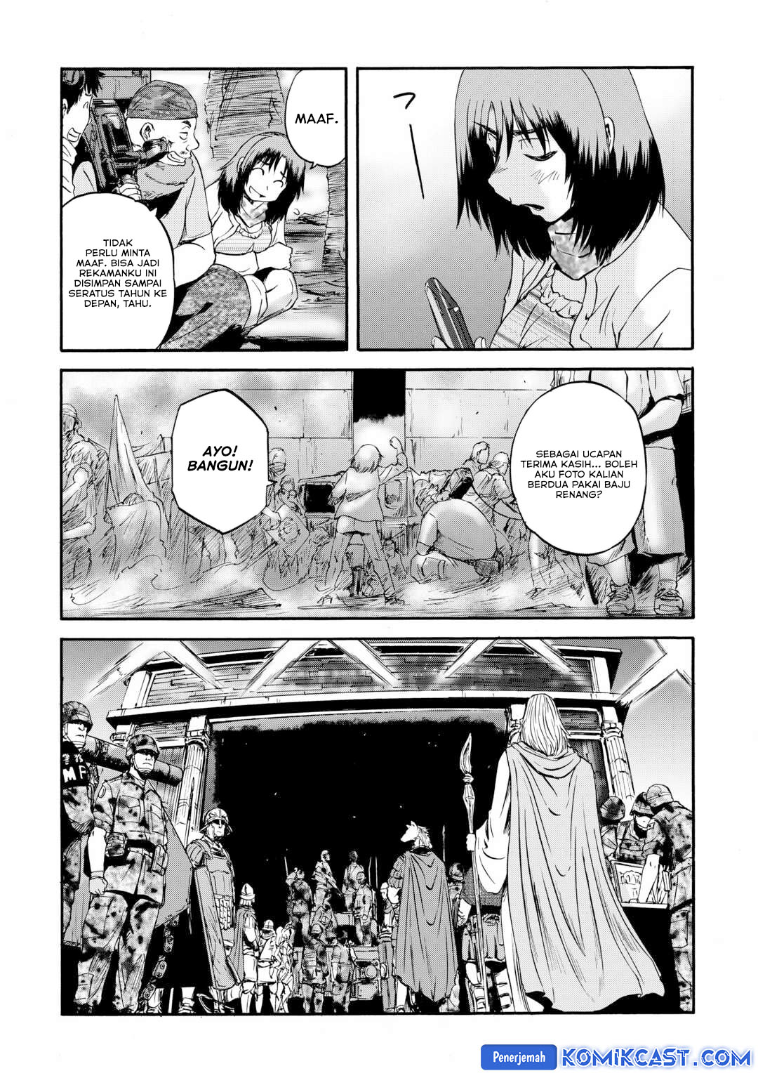 Gate – Jietai Kare no Chi nite, Kaku Tatakeri Chapter 140 Gambar 27