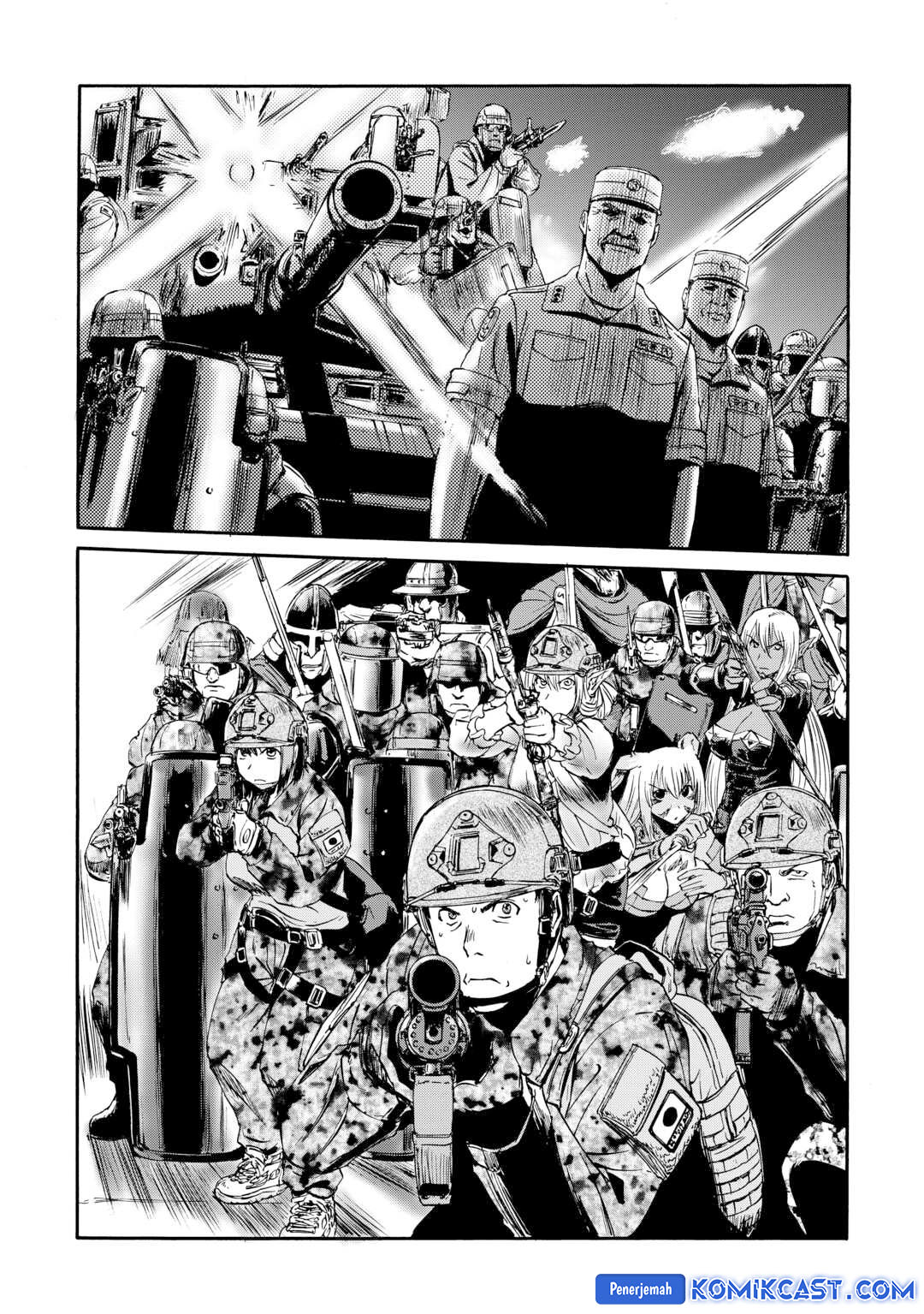 Gate – Jietai Kare no Chi nite, Kaku Tatakeri Chapter 140 Gambar 29