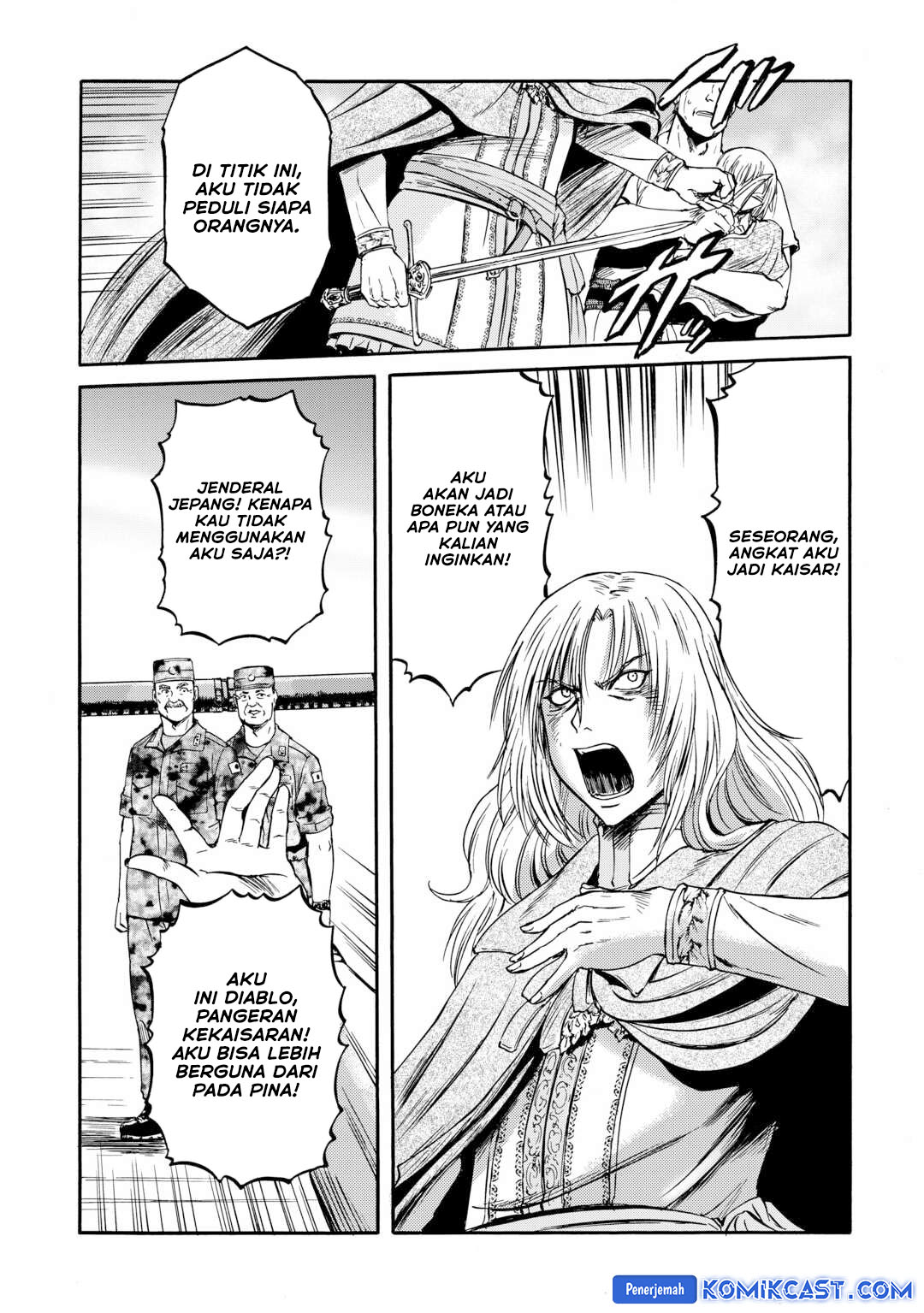 Gate – Jietai Kare no Chi nite, Kaku Tatakeri Chapter 140 Gambar 32