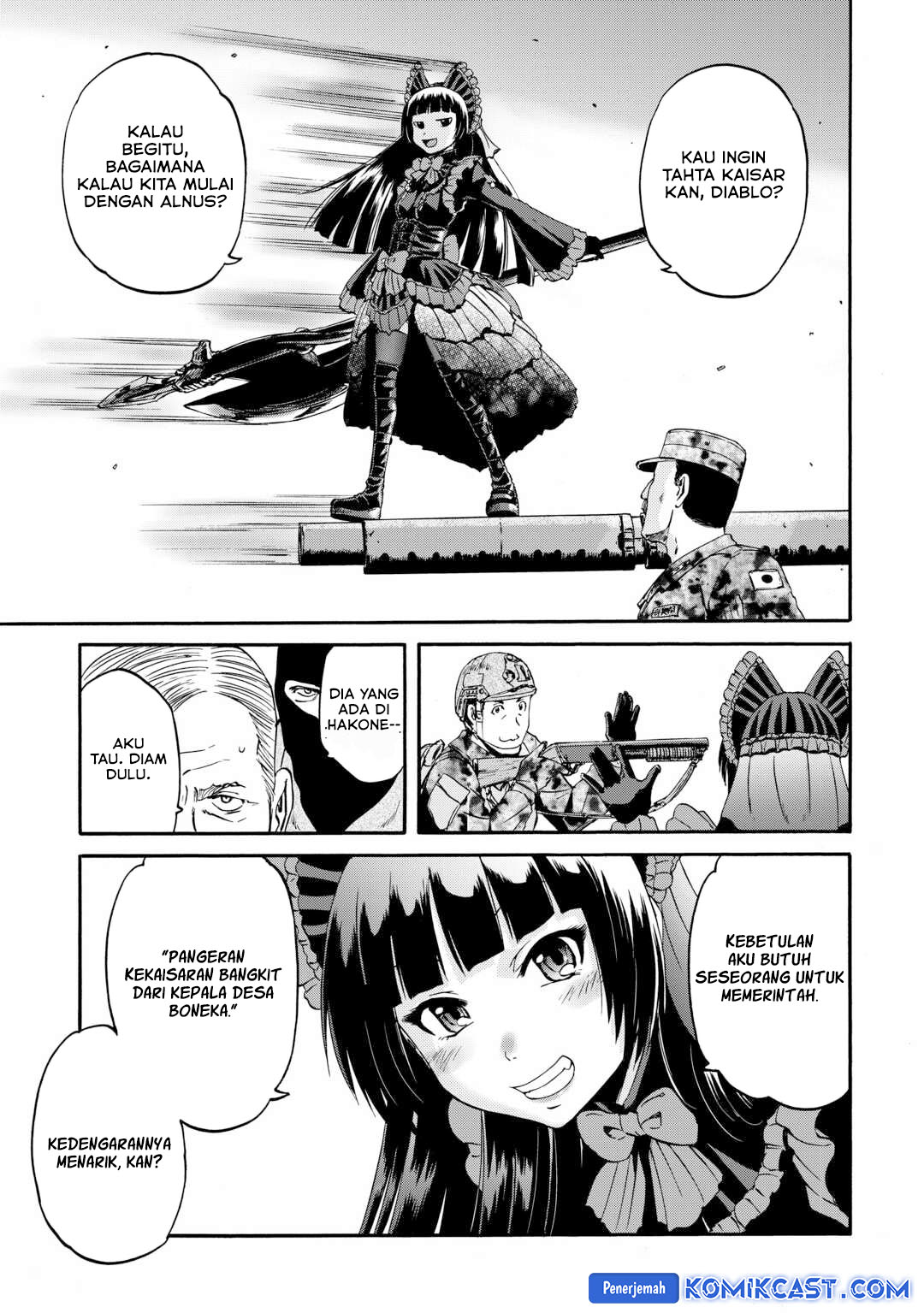 Gate – Jietai Kare no Chi nite, Kaku Tatakeri Chapter 140 Gambar 36