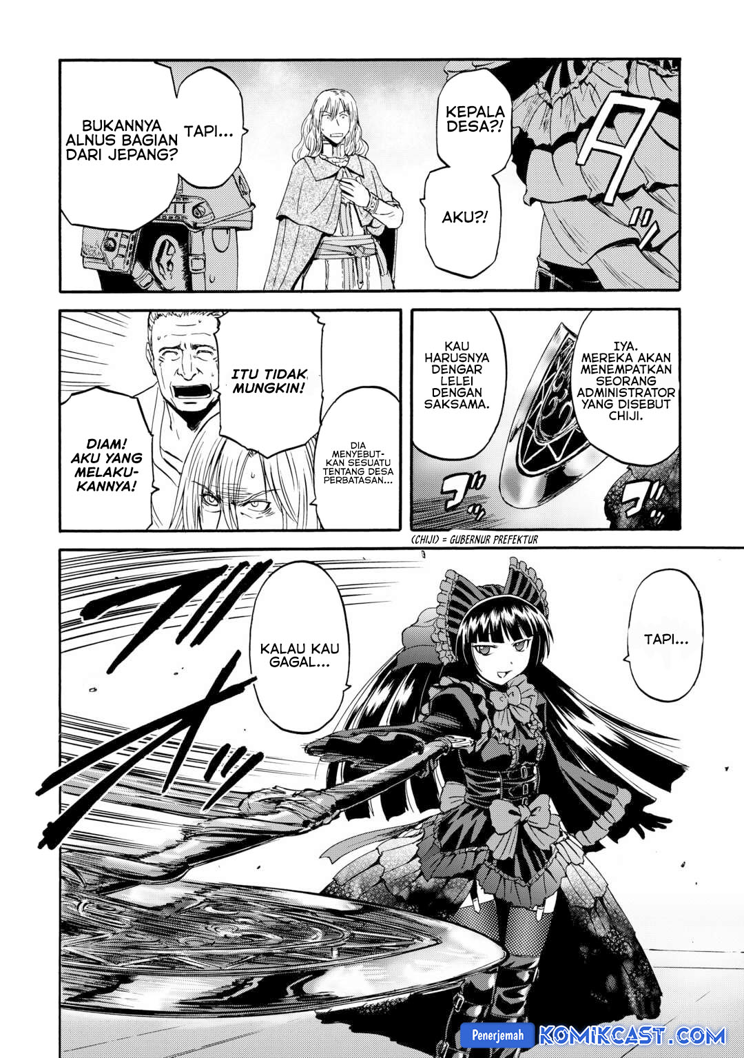 Gate – Jietai Kare no Chi nite, Kaku Tatakeri Chapter 140 Gambar 37