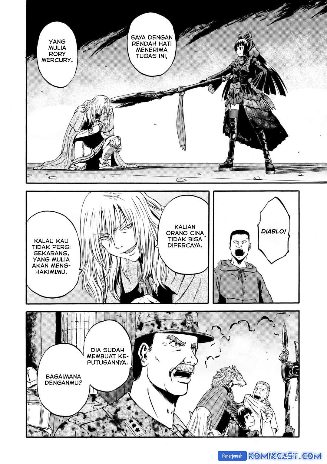 Gate – Jietai Kare no Chi nite, Kaku Tatakeri Chapter 140 Gambar 39