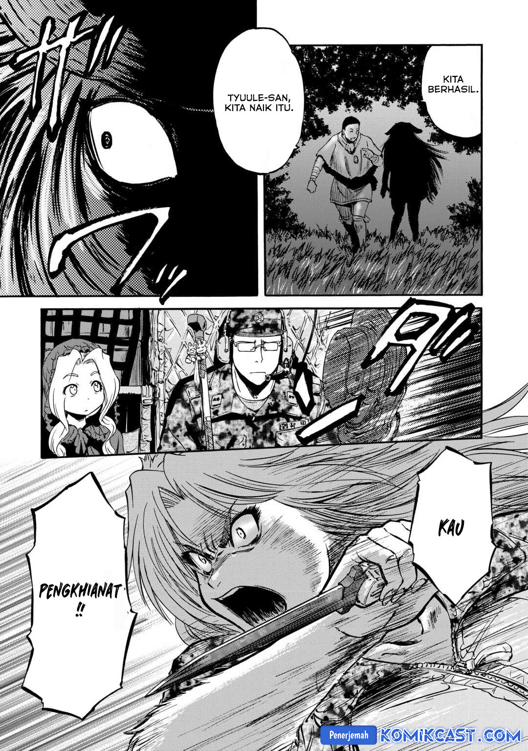 Gate – Jietai Kare no Chi nite, Kaku Tatakeri Chapter 141 Gambar 9