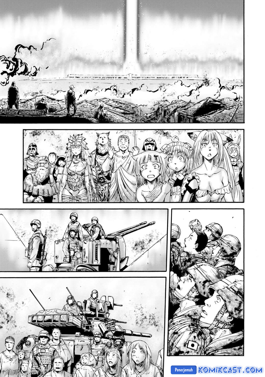Gate – Jietai Kare no Chi nite, Kaku Tatakeri Chapter 141 Gambar 35