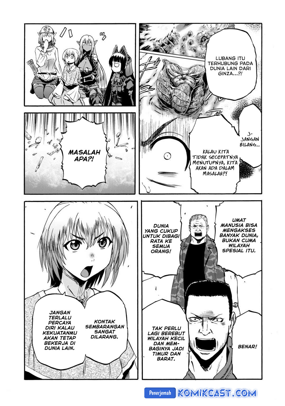 Gate – Jietai Kare no Chi nite, Kaku Tatakeri Chapter 141 Gambar 41