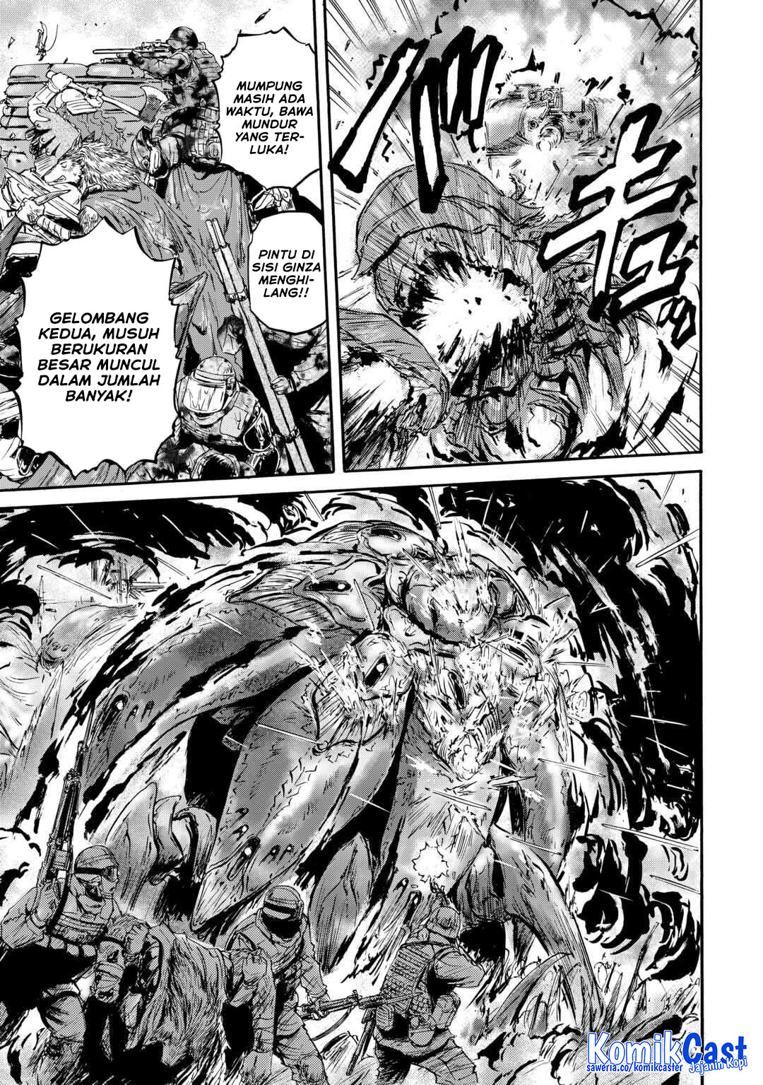 Gate – Jietai Kare no Chi nite, Kaku Tatakeri Chapter 143 Gambar 10