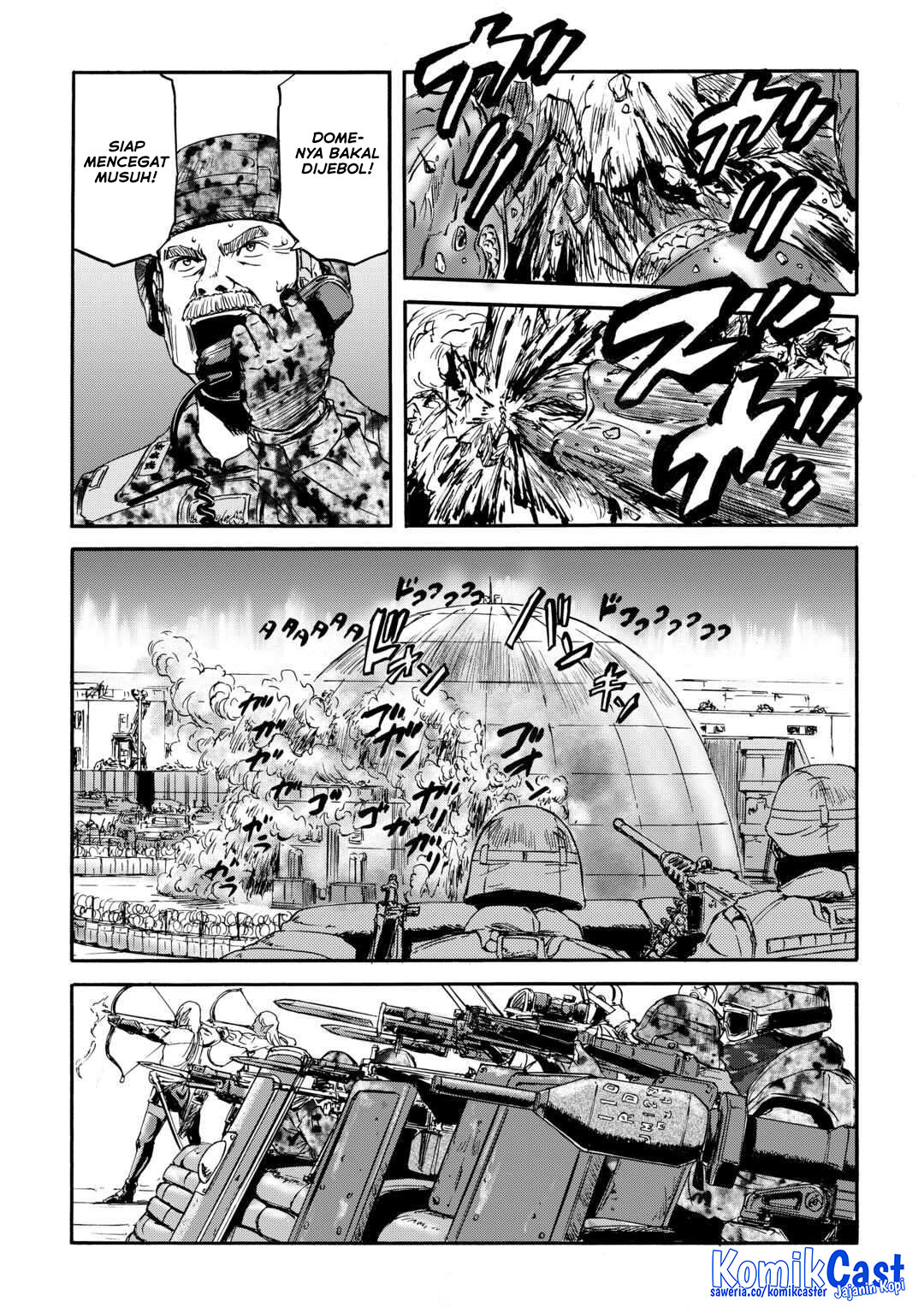 Gate – Jietai Kare no Chi nite, Kaku Tatakeri Chapter 143 Gambar 15