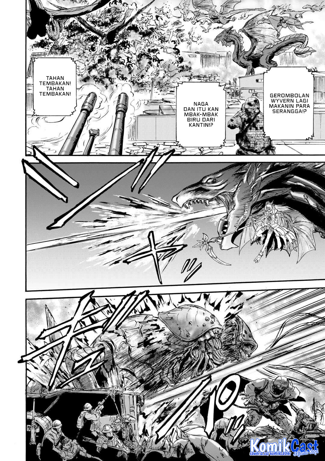 Gate – Jietai Kare no Chi nite, Kaku Tatakeri Chapter 143 Gambar 27