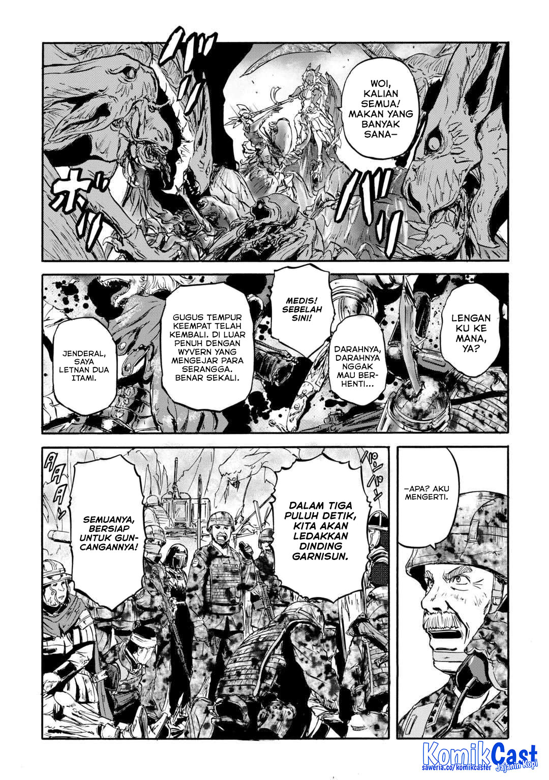 Gate – Jietai Kare no Chi nite, Kaku Tatakeri Chapter 143 Gambar 30