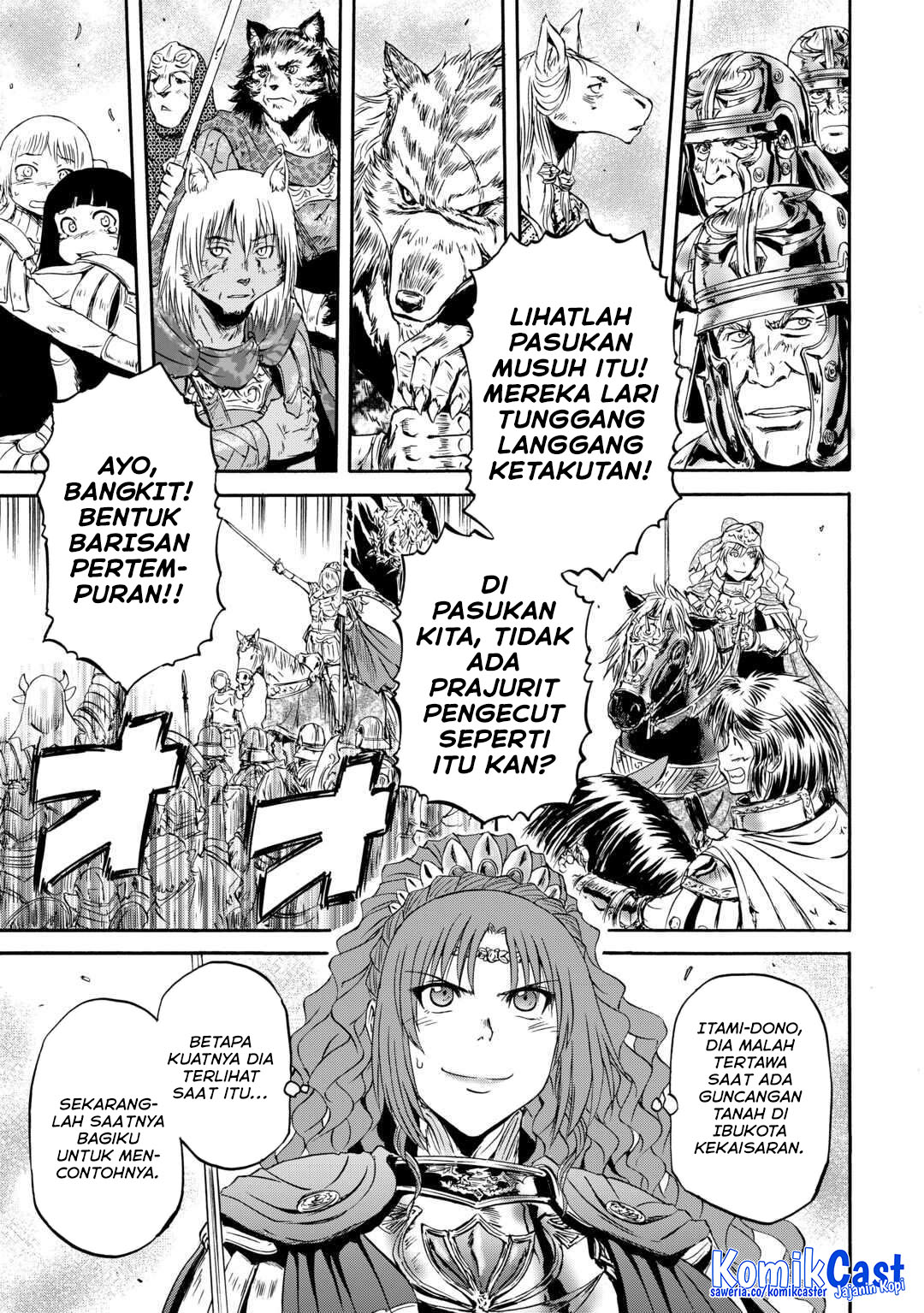 Gate – Jietai Kare no Chi nite, Kaku Tatakeri Chapter 143 Gambar 38
