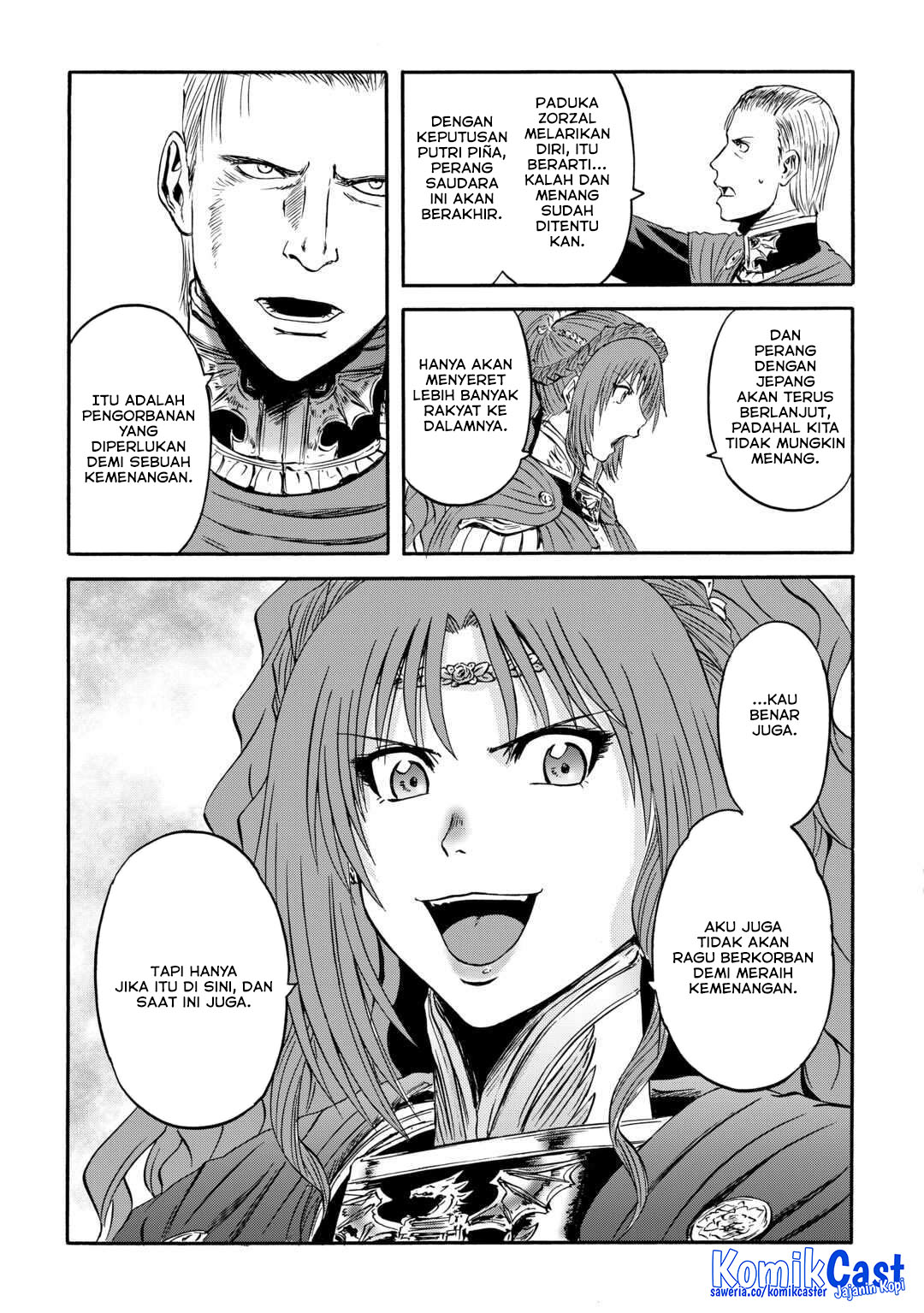 Gate – Jietai Kare no Chi nite, Kaku Tatakeri Chapter 143 Gambar 42