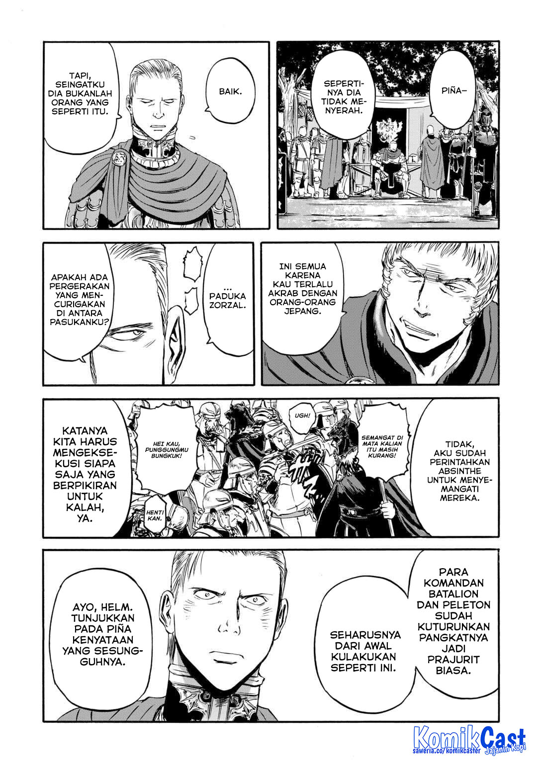 Gate – Jietai Kare no Chi nite, Kaku Tatakeri Chapter 143 Gambar 44