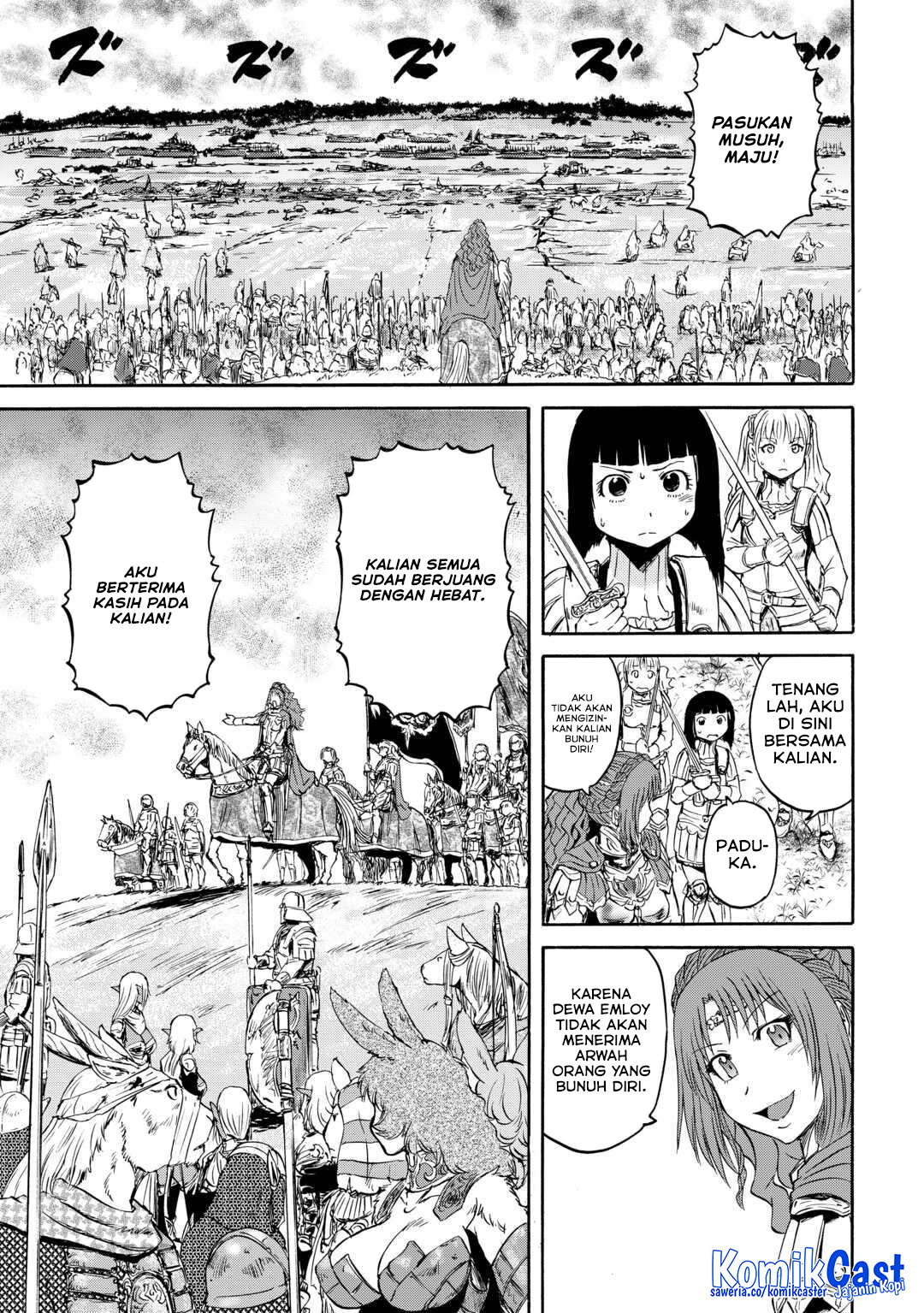 Gate – Jietai Kare no Chi nite, Kaku Tatakeri Chapter 143 Gambar 46