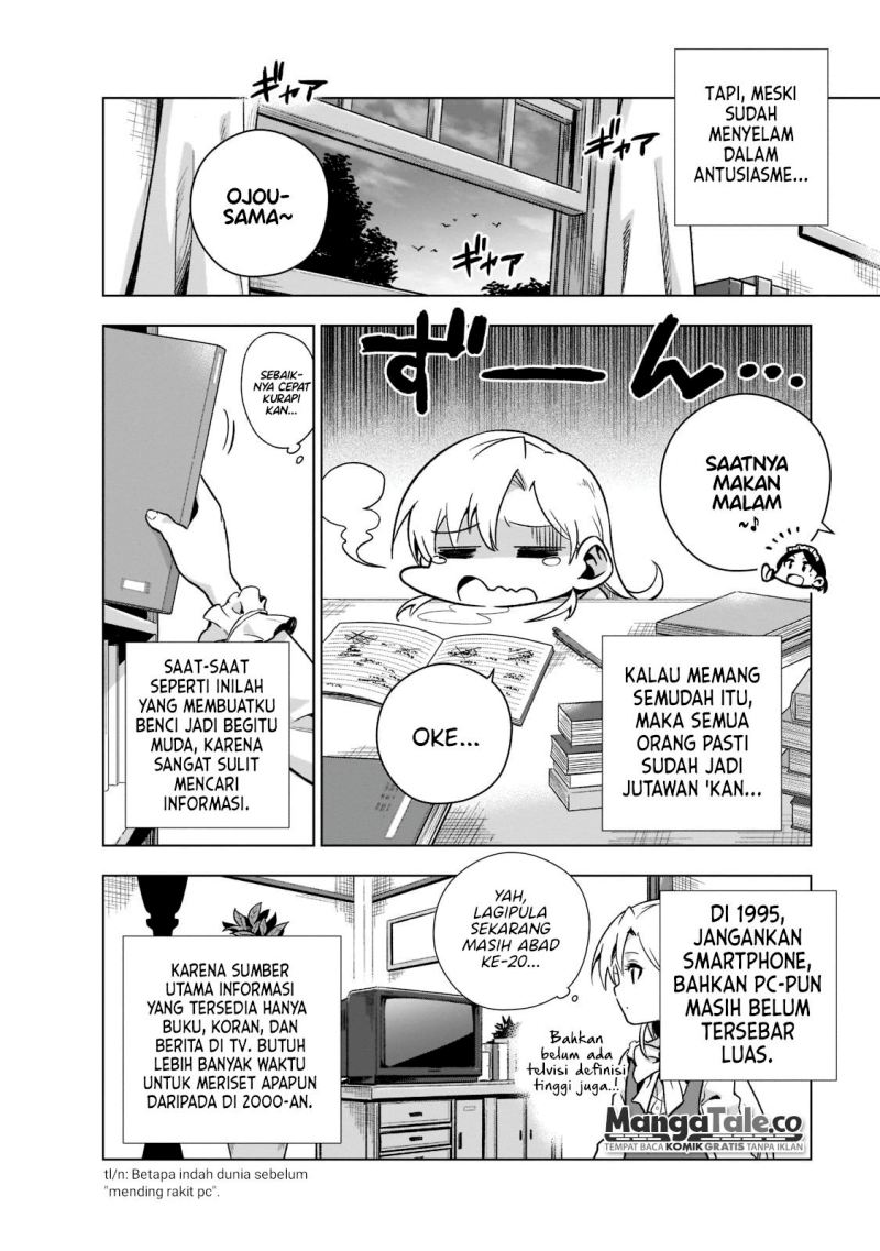 Gendai Shakai de Otome Game no Akuyaku Reijou wo suru no wa Chotto Taihen Chapter 02.2 Gambar 9