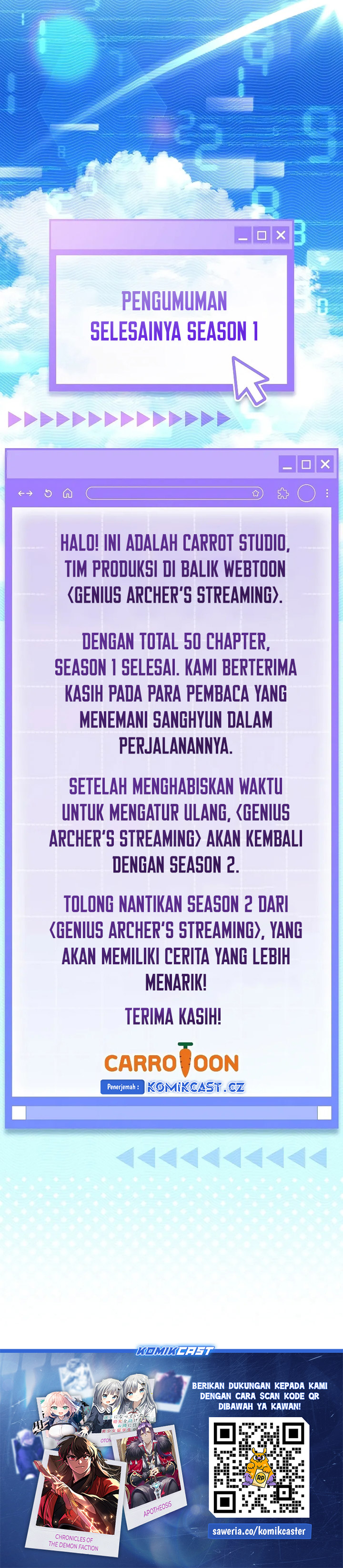 Genius Archer’s Streaming Chapter 50 S1 END Gambar 52