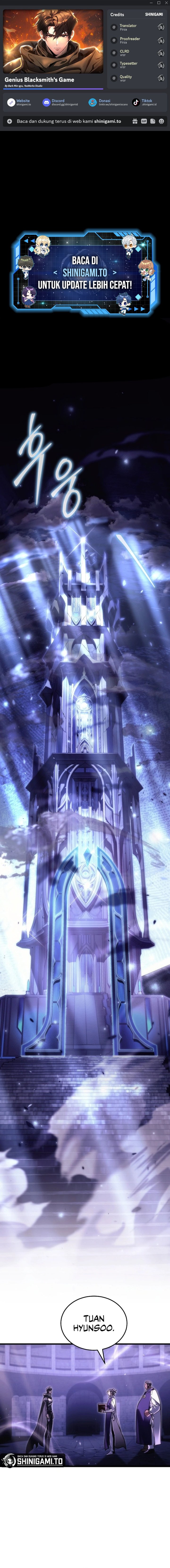 Genius Blacksmith’s Game Chapter 12 Gambar 1