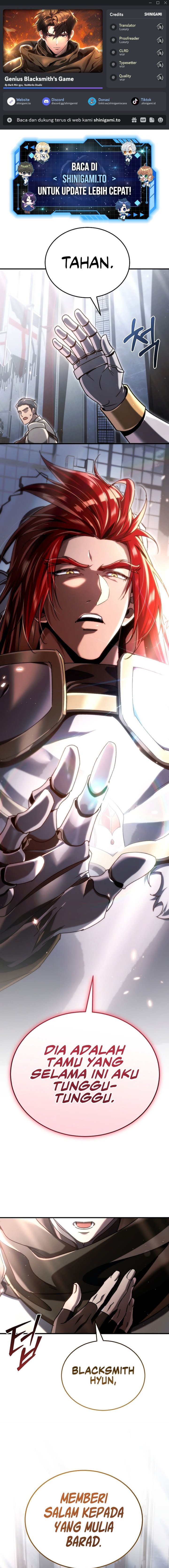 Genius Blacksmith’s Game Chapter 19 Gambar 1