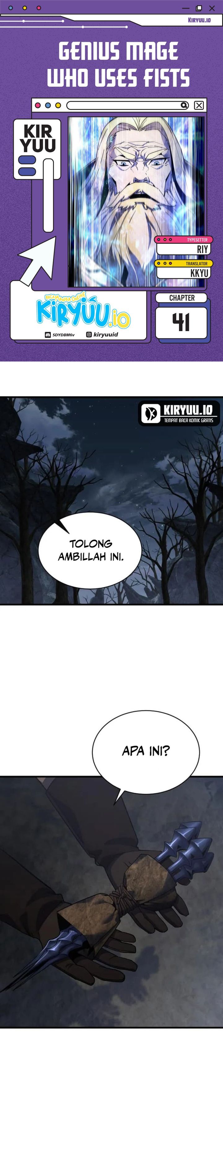 Genius Mage Who Uses Fists Chapter 41 Gambar 1