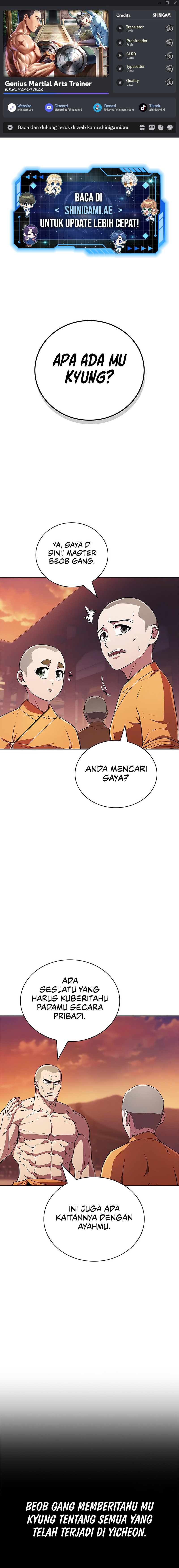 Genius Martial Arts Trainer Chapter 16 Gambar 1
