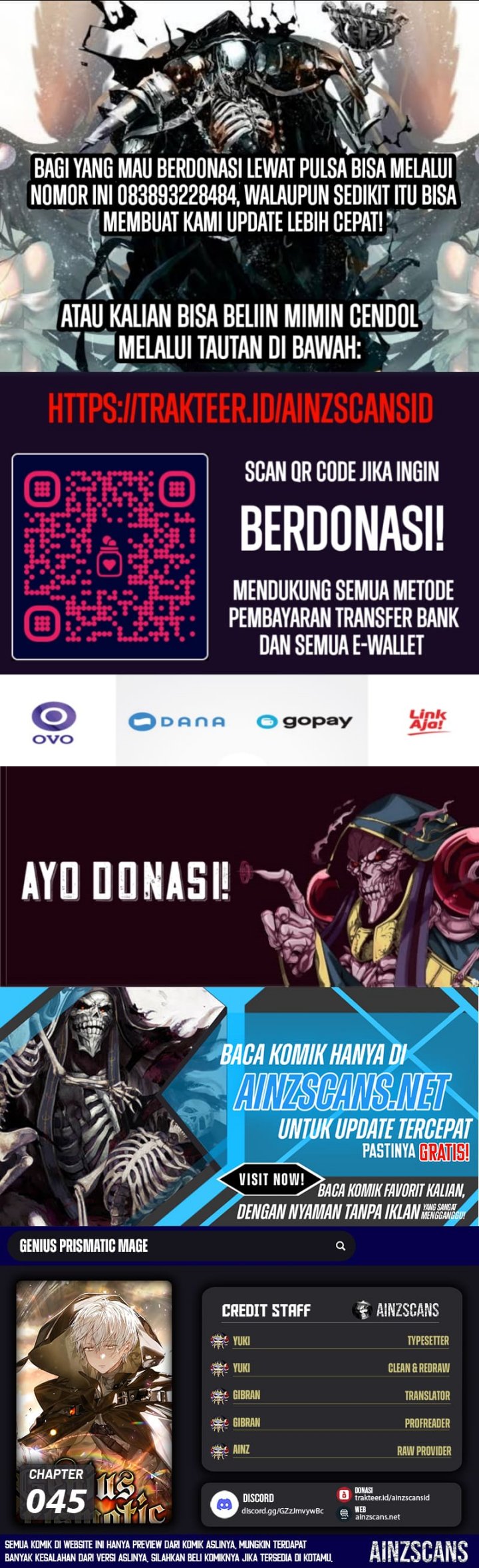 Genius Prismatic Mage Chapter 45 Gambar 1