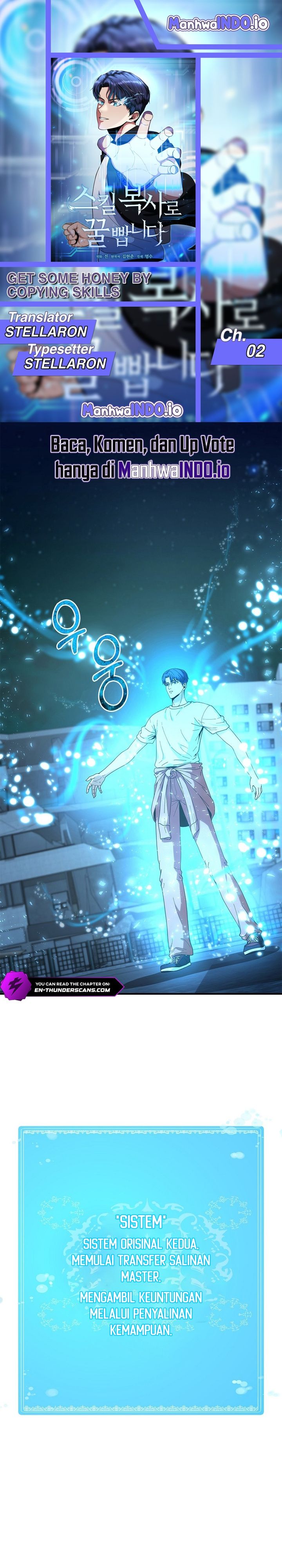 Get Some Honey by Copying Skills Chapter 02 Gambar 1