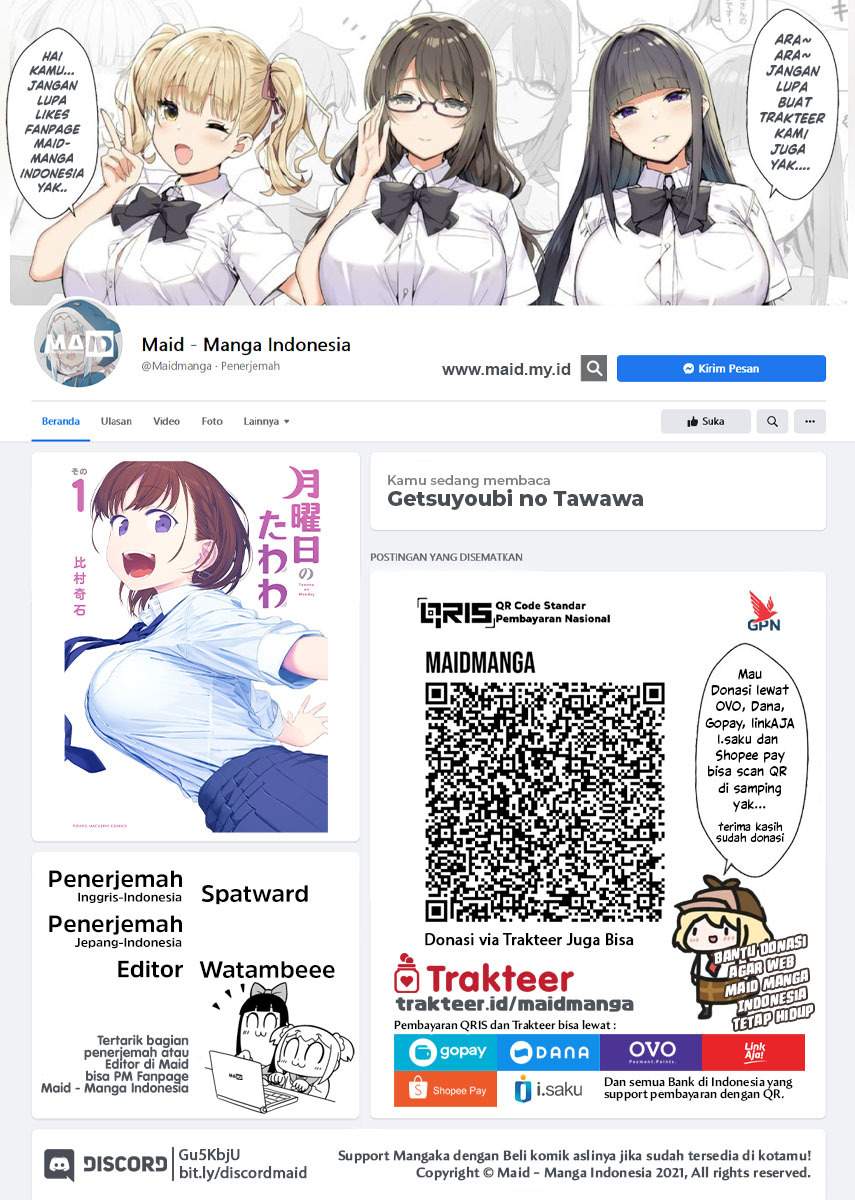 Getsuyoubi no Tawawa (Serialization) Chapter 10 Gambar 2