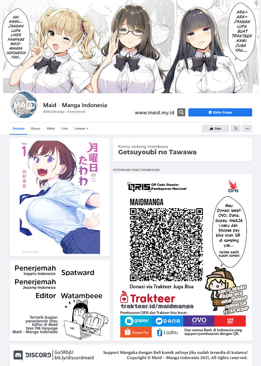 Getsuyoubi no Tawawa (Serialization) Chapter 14 Gambar 2
