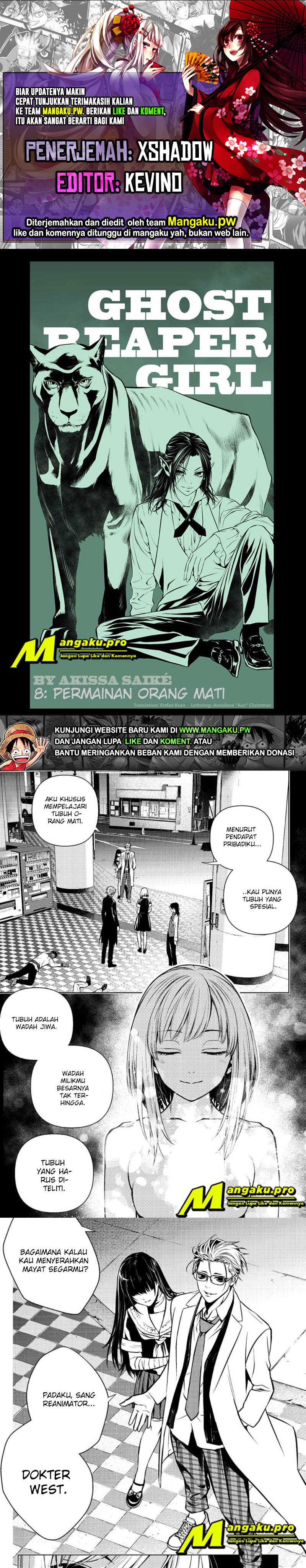 Ghost Reaper Girl Chapter 08 Gambar 1