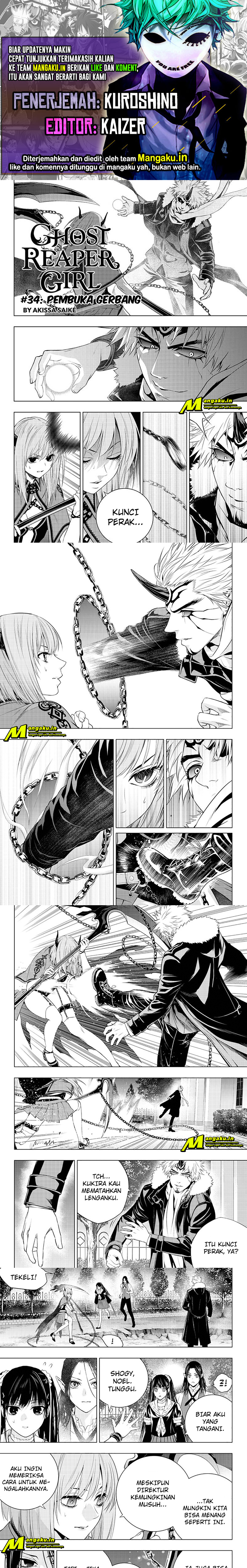 Ghost Reaper Girl Chapter 34 Gambar 1