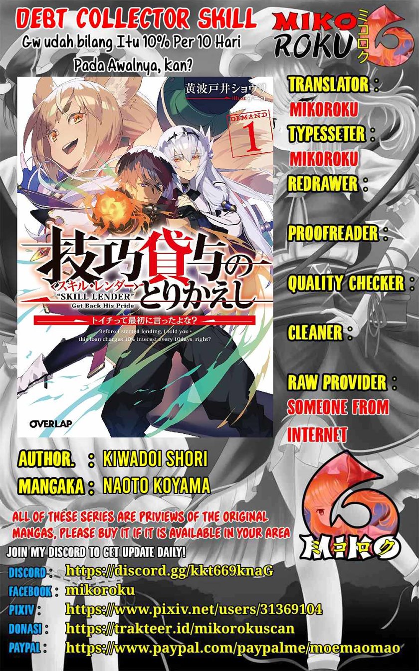 Gikou Taichi no Torikaeshi ~ Toichi tte Saisho ni itta yo na ~(Skill Lender’s retrieving) Chapter 02 Gambar 1