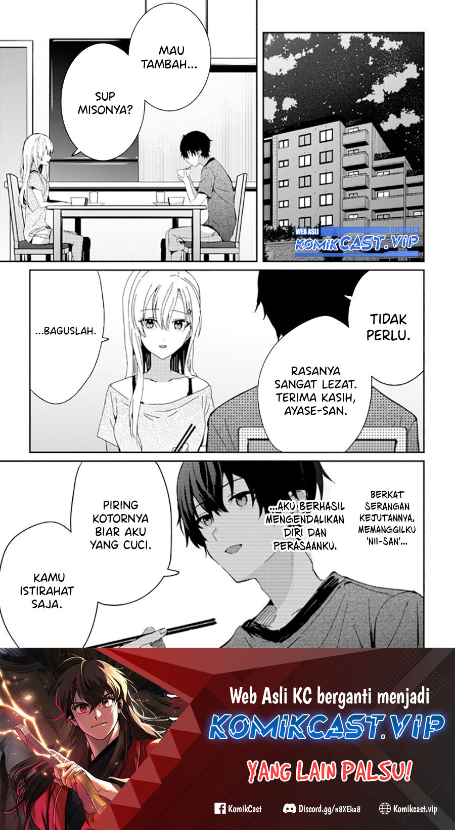 Gimai Seikatsu Chapter 17.2 Gambar 2