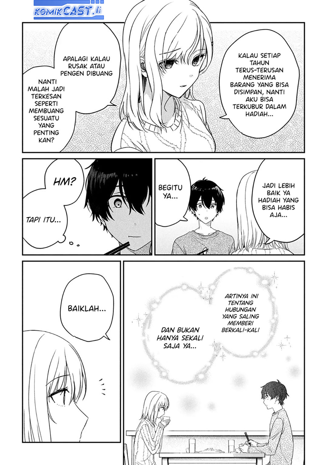 Gimai Seikatsu Chapter 30.2 Gambar 12
