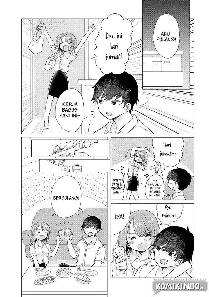 Girlfriend Who Absolutely Doesn’t Want to Take a Bath VS Boyfriend Who Absolutely Wants Her to Take a Bath Chapter 12 Gambar 2