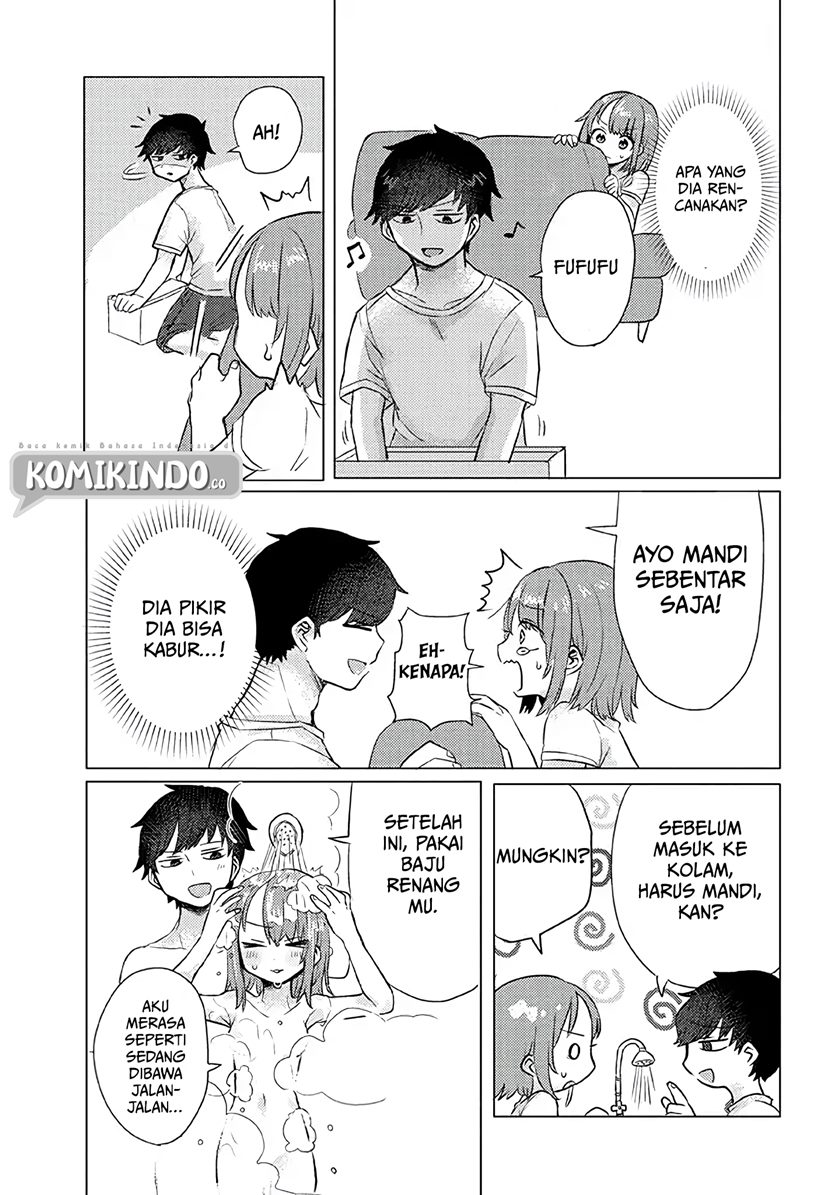 Girlfriend Who Absolutely Doesn’t Want to Take a Bath VS Boyfriend Who Absolutely Wants Her to Take a Bath Chapter 15 Gambar 4