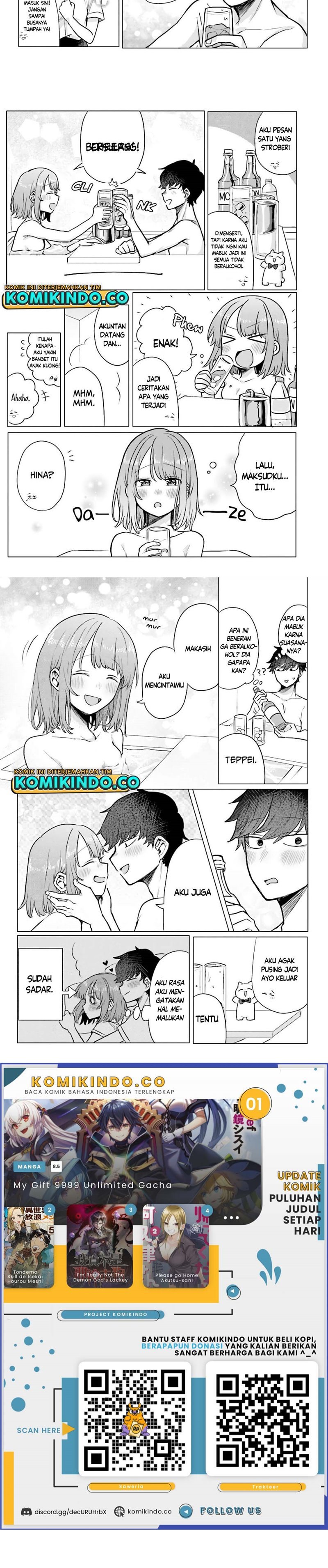 Girlfriend Who Absolutely Doesn’t Want to Take a Bath VS Boyfriend Who Absolutely Wants Her to Take a Bath Chapter 43 Gambar 2