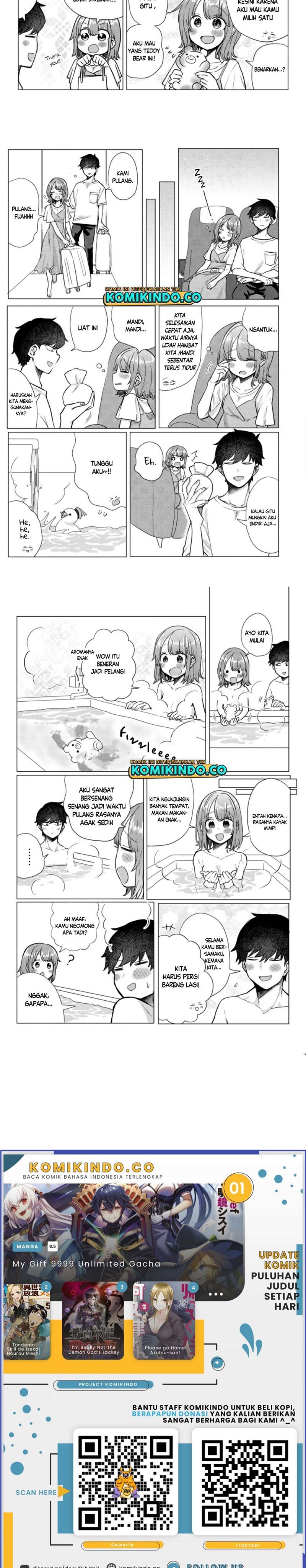 Girlfriend Who Absolutely Doesn’t Want to Take a Bath VS Boyfriend Who Absolutely Wants Her to Take a Bath Chapter 45 Gambar 2