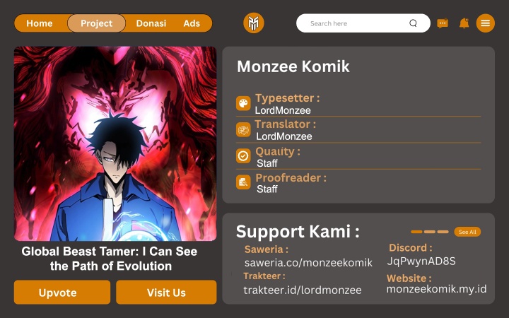 Global Beast Tamer: I Can See the Path of Evolution Chapter 15 Gambar 1