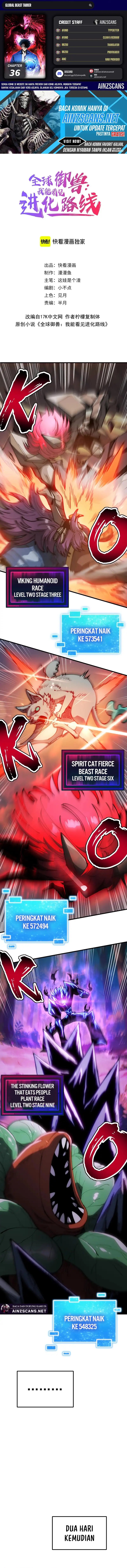 Global Beast Tamer: I Can See the Path of Evolution Chapter 36 Gambar 1