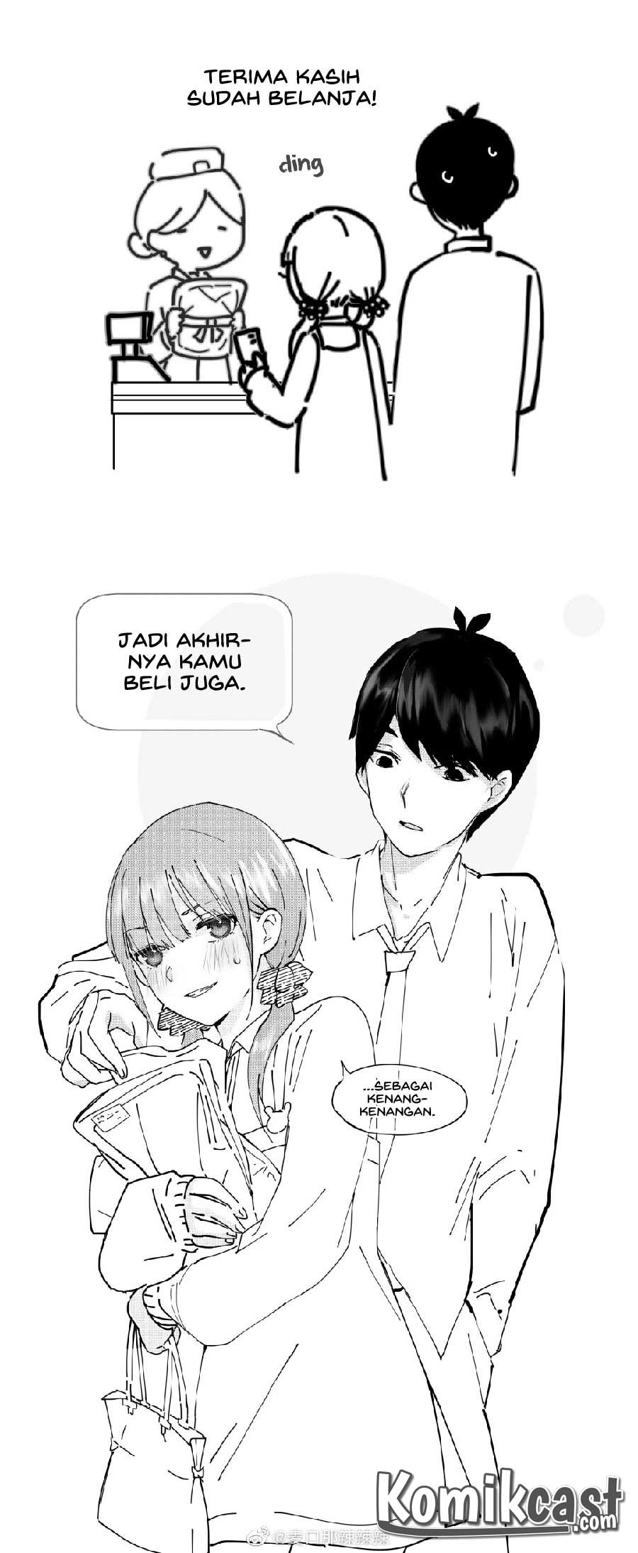 Go-toubun no Hanayome Itsuki (DJ) Chapter 02 Gambar 6