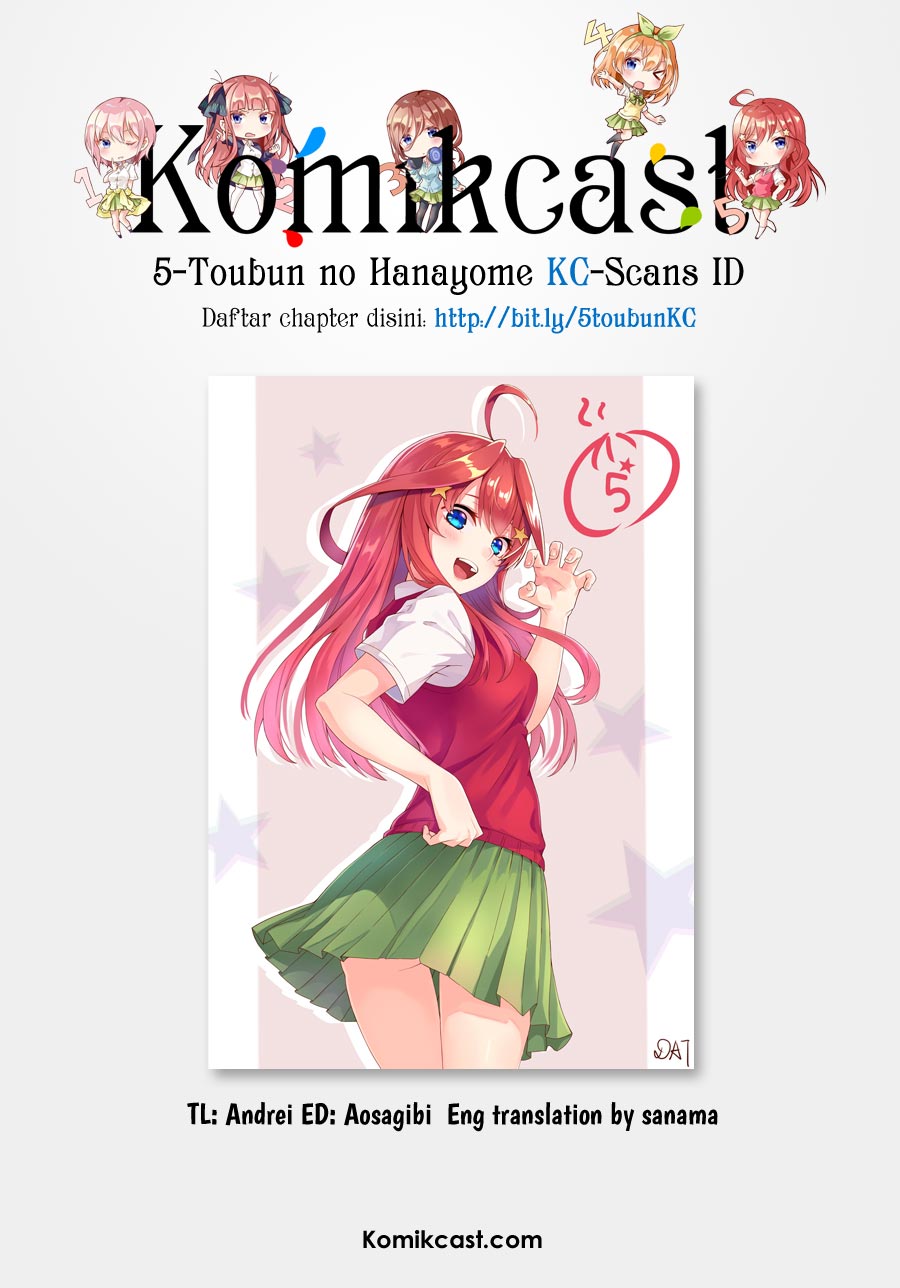 Go-toubun no Hanayome Itsuki (DJ) Chapter 03 Gambar 5