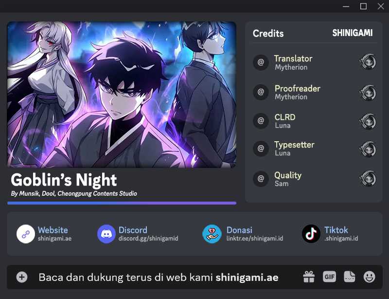 Goblin’s Night Chapter 45 Gambar 1
