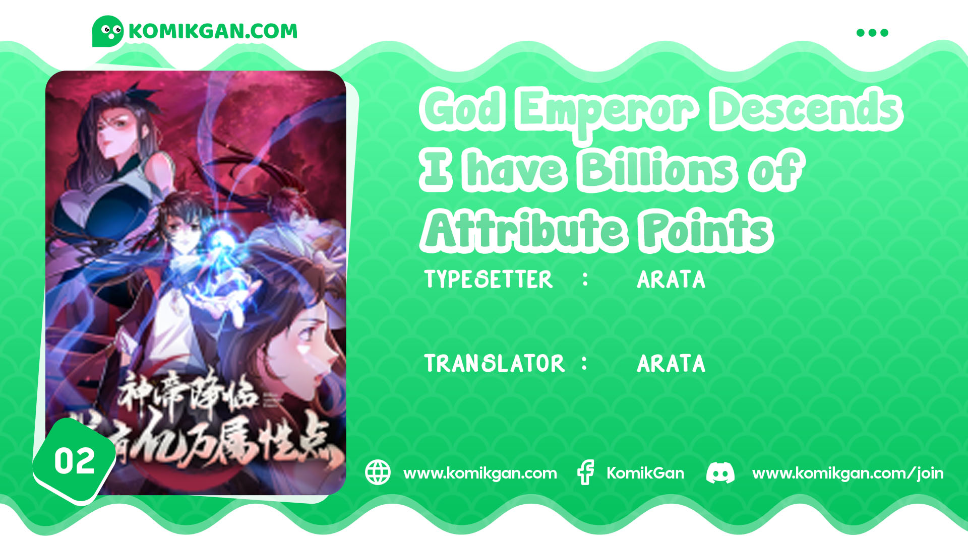 God Emperor Descends I Gave Billions of Attribute Points (Here Comes the Godly Emperor: I Have Billions of Attribute Points) Chapter 02 Gambar 1