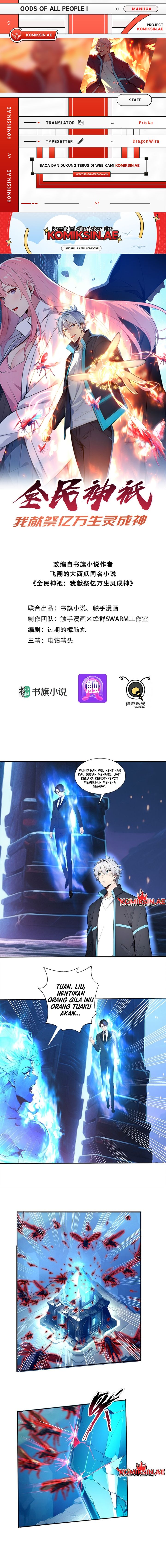 Gods of All People: I Sacrificed Hundreds of Millions of Living Beings To Become a God Chapter 03 Gambar 1