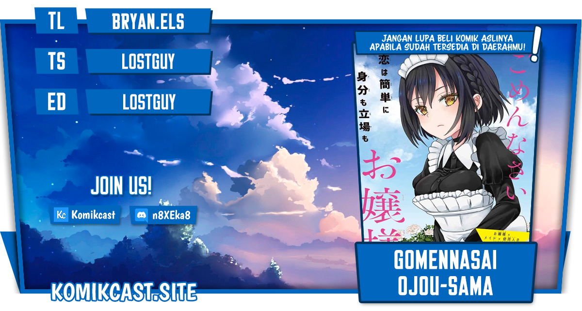 Gomennasai Ojou-sama, Ore wa Maid ga Suki nan desu Chapter 10 Gambar 1