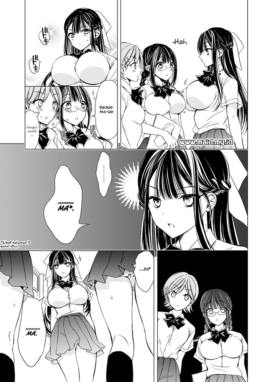 Goreijo Takashima Kiyono wa Hisoka ni Tashinamu Chapter 06 Gambar 8