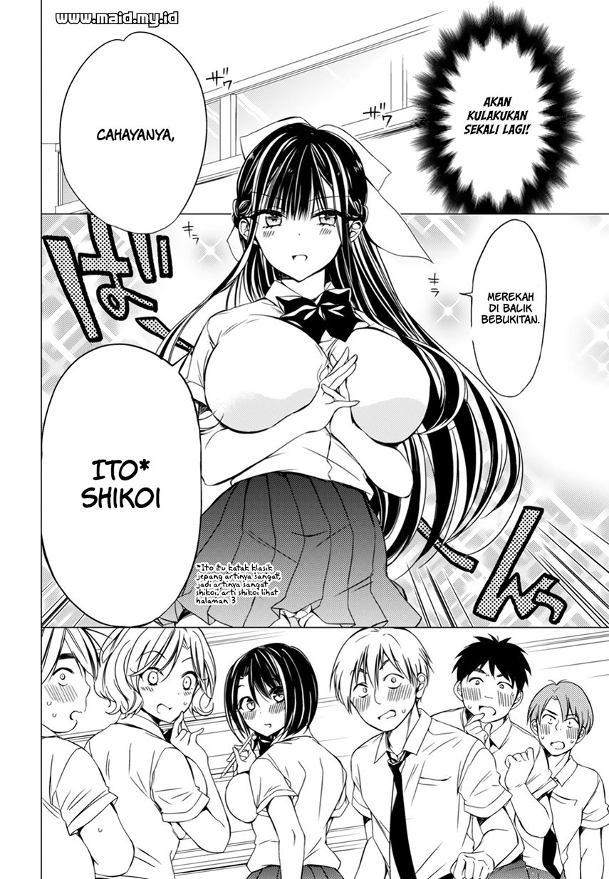 Goreijo Takashima Kiyono wa Hisoka ni Tashinamu Chapter 06 Gambar 11