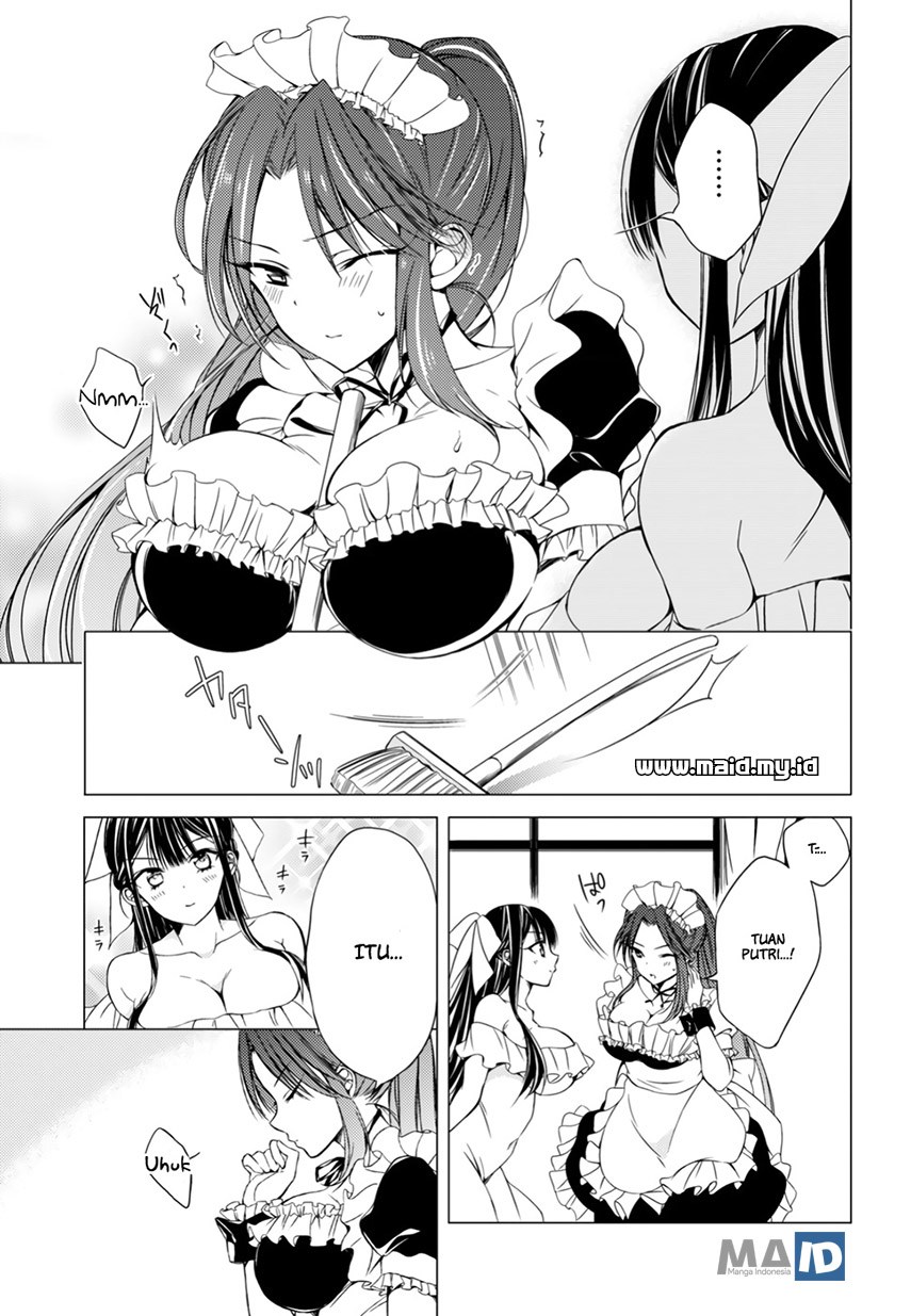 Goreijo Takashima Kiyono wa Hisoka ni Tashinamu Chapter 06 Gambar 14