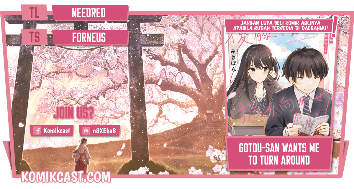 Gotou-san Wants Me To Turn Around Chapter 05 Gambar 1