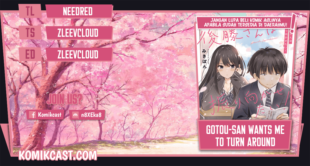 Gotou-san Wants Me To Turn Around Chapter 09 Gambar 1