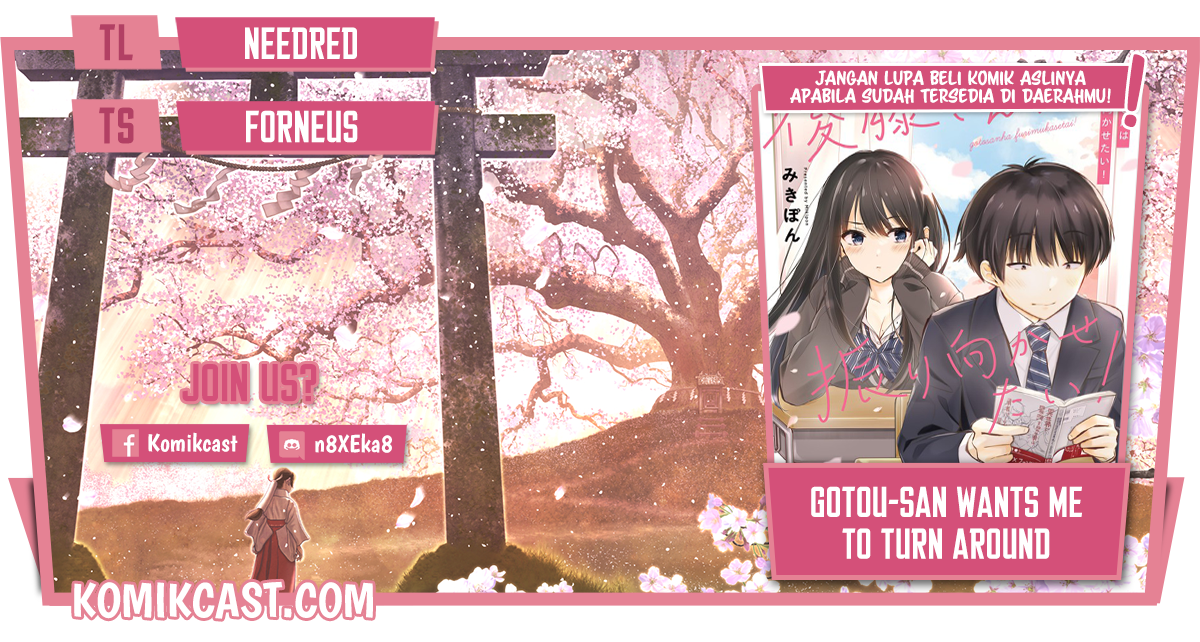 Gotou-san Wants Me To Turn Around Chapter 22 Gambar 1